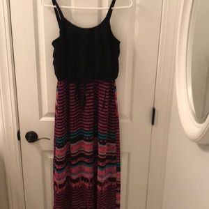 Fully lined maxi dress